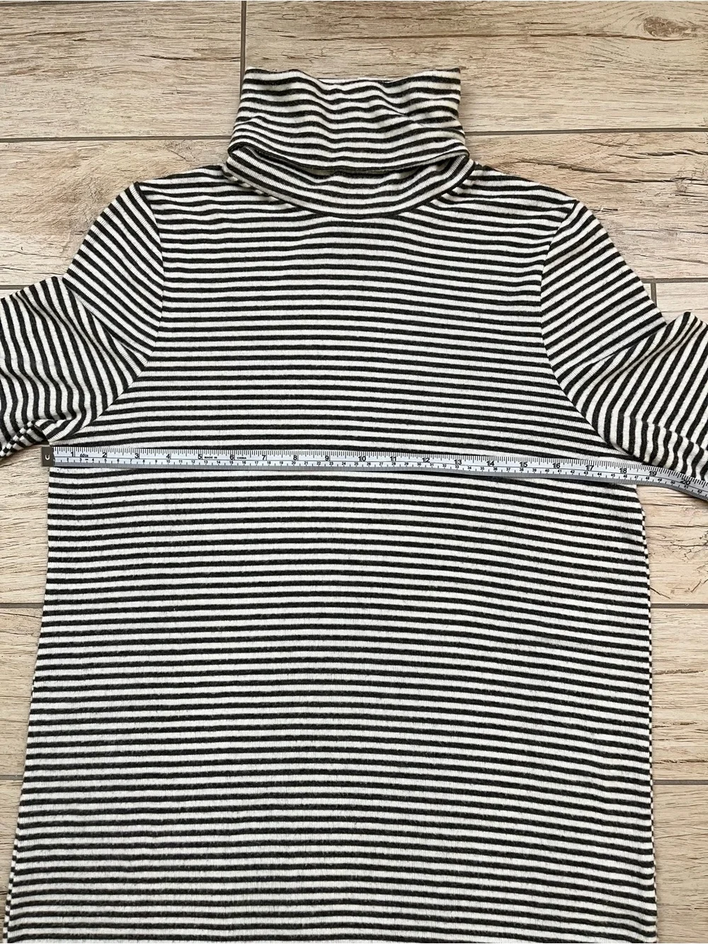 Mud Pie Striped Turtleneck Sweater